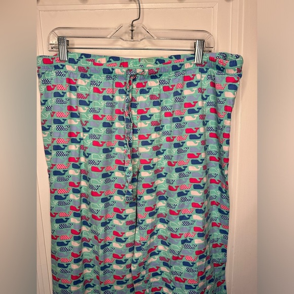 VINEYARD VINES Women's Flannel Lounge Pants whales - Picture 3 of 9